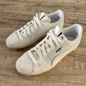 Puma Suede Palm Tree Crew in 'Warm White Green’ Mens Size 12. Limited Edition.